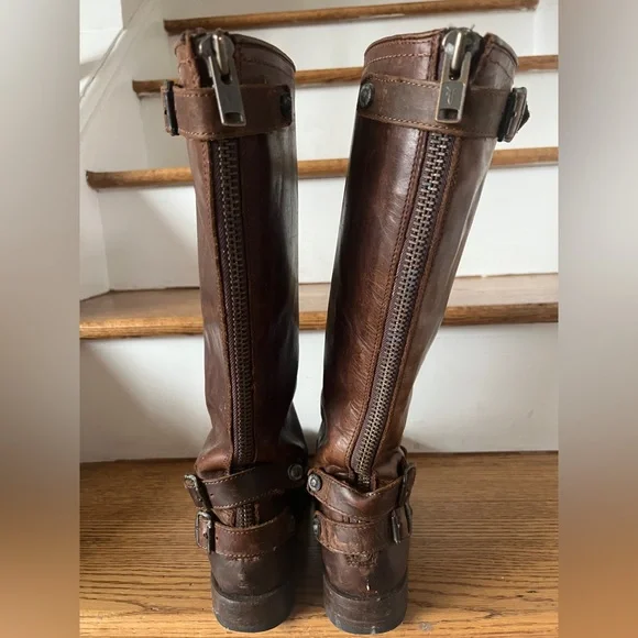 Frye Veronica Boot, Brown, Size 9.5 - Picture 4 of 7
